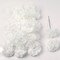 100-Pack: White Carnation Picks, 5" Stems, 3.5" Wide, Floral Home by Artificial Flowers